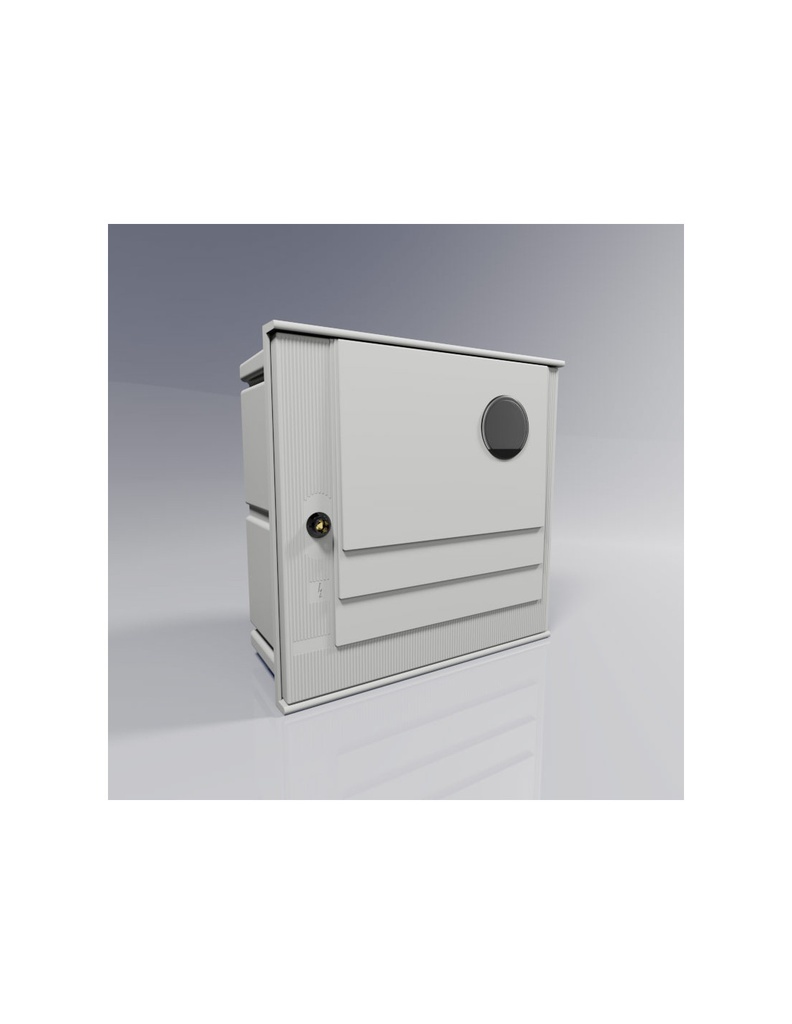 Safybox APM-1-1ML-C Unterputzgehäuse mit Sichtfenster