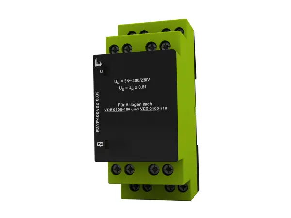 [1341401] TELE Haase | E3YF400V02 0.85 Unterspannungs-Überwachungsrelais 3-phasig
