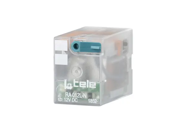 TELE Haase RA 012L-N Miniaturrelais 12V DC, 2 Wechsler, 10 Stück