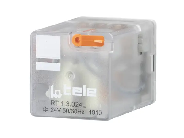 TELE Haase RT 1.3.024L Industrierelais 24V AC, 3 Wechsler, 10 Stück