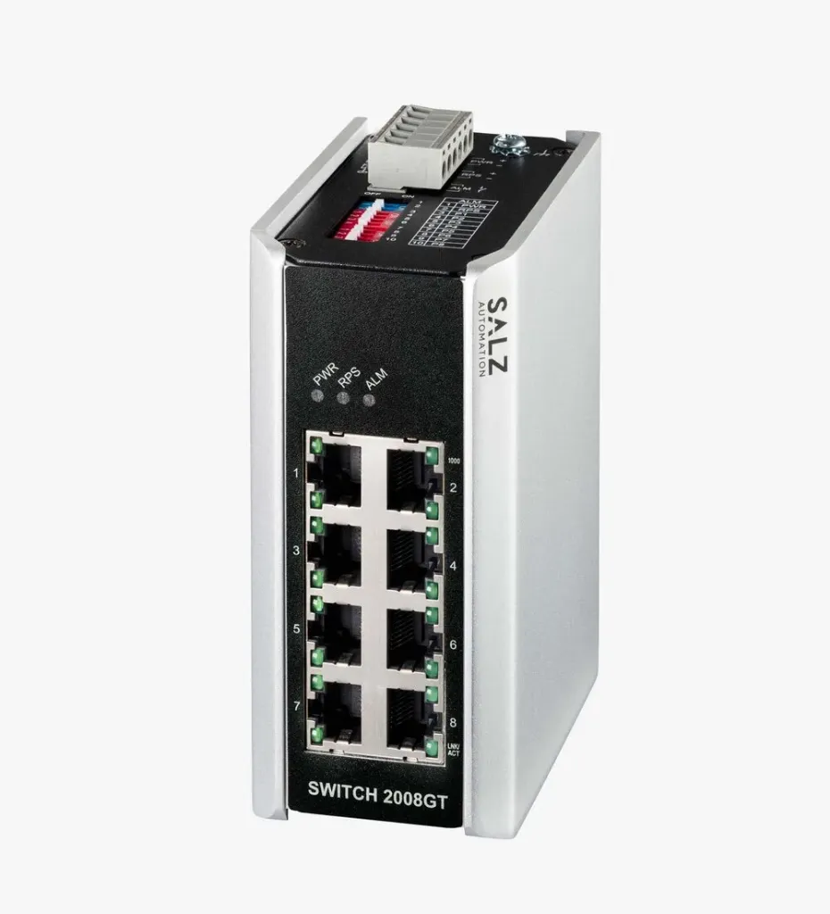 [SA-2008-GT-01-00] SALZ | SWITCH 2008GT Industrial Gigabit Switch