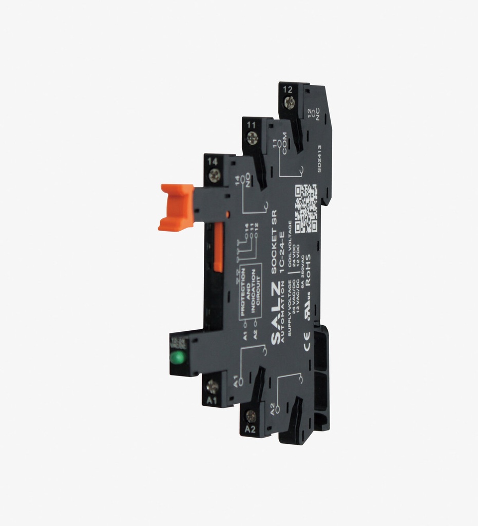 [SA-SR1C-230-E] SALZ Socket SR 1C-230-E