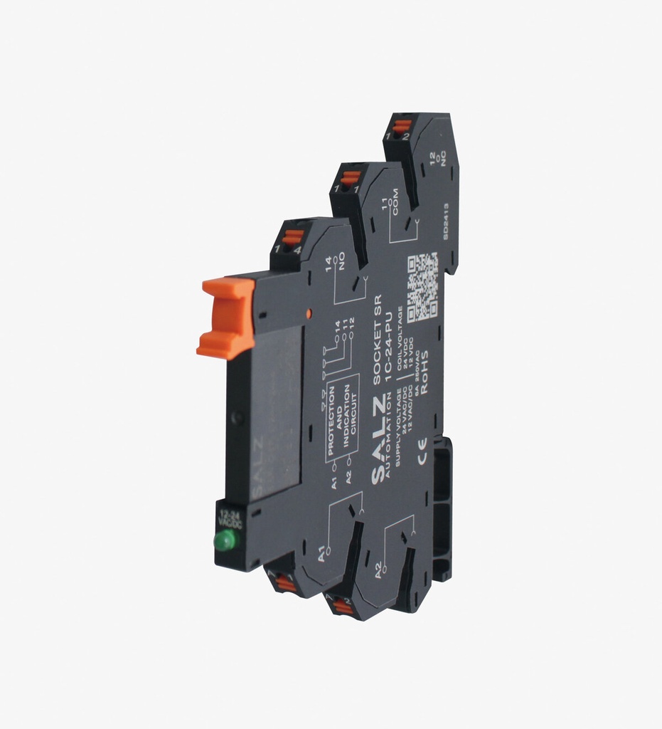 [SA-SSR-SR1C-D24-4-PM] SALZ RELAY SSR SR1C-D24-4-PU KIT