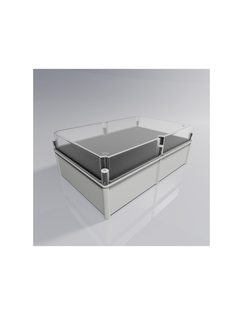 Safybox CA-64A Modulgehäuse mit transparentem Deckel