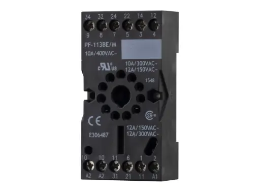 [180136] TELE Haase | PF-113BE/M (ES12) Sockelfassung, 11-polig