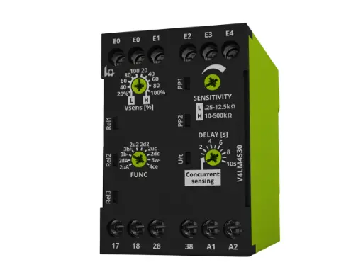 [2104500] TELE Haase | V4LM4S30, Füllstandsüberwachung, 24-240 V AC/DC